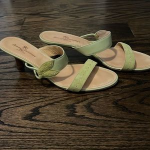 Tommy Bahama Cara Mia Kitten Heel Sandals - 9.5